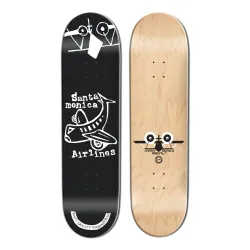Santa Monica Airlines Plane Street Smart Tech 8.0" Skateboard Deck