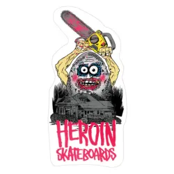Heroin Teggxas Massacre Sticker