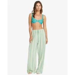 Billabong Sunny Daze Elastic Pants Women Blue