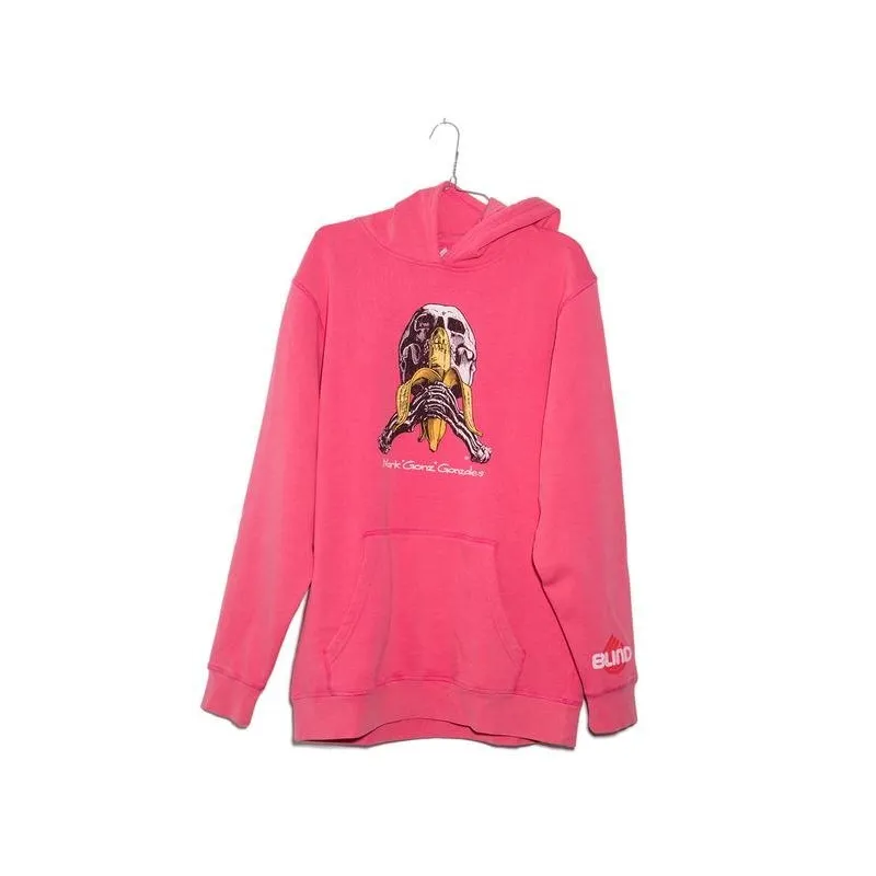 Blind Heritage Gonz Skull & Banana Hoodie Vintage Pink