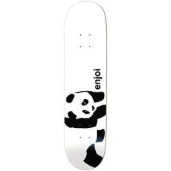 Enjoi Whitey Panda Logo Wide R7 8.0" Skateboard Deck